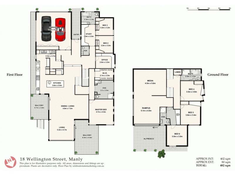 18 Wellington Street, Manly QLD 4179 Floorplan