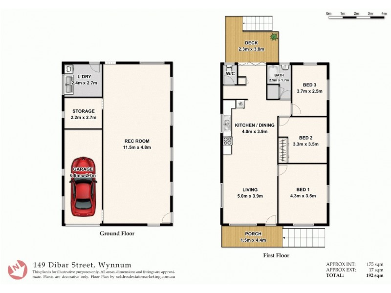 149 Dibar Street, Wynnum QLD 4178 Floorplan