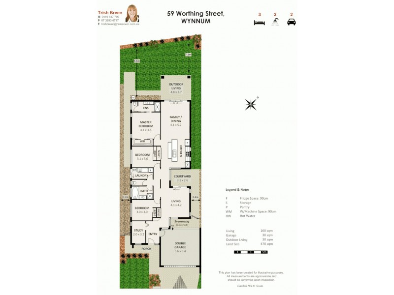 59 Worthing St, Wynnum QLD 4178 Floorplan