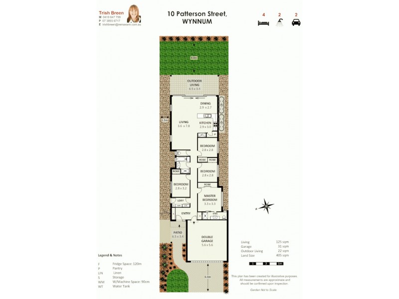 10 Patterson St, Wynnum QLD 4178 Floorplan