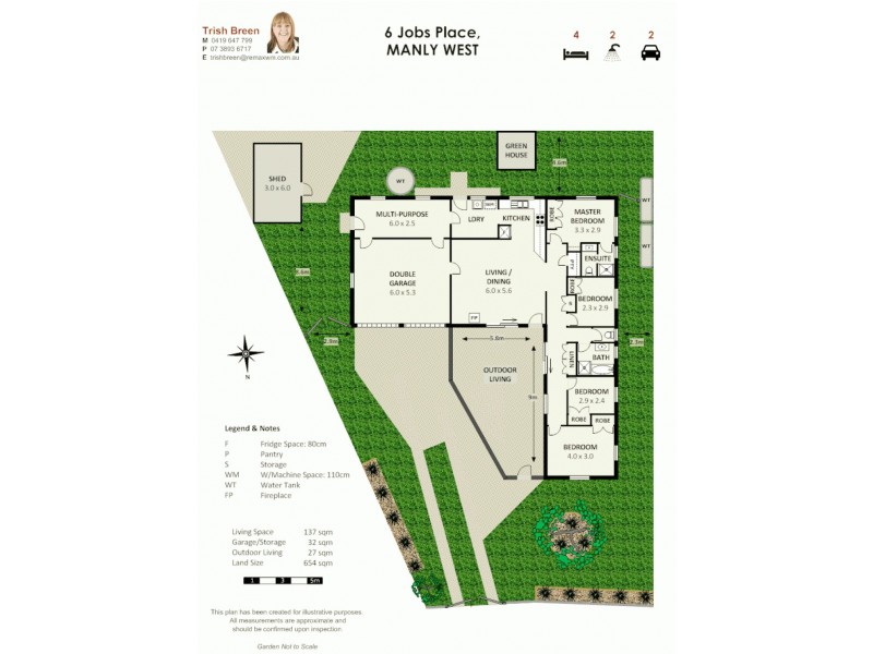 6 Jobs Pl, Manly West QLD 4179 Floorplan