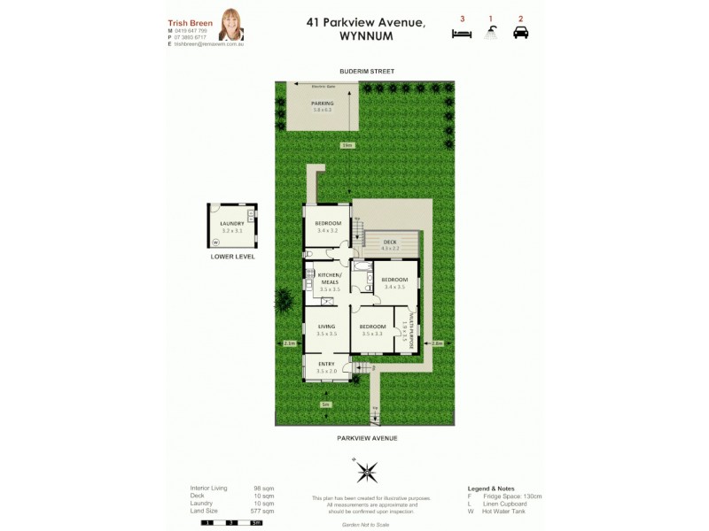 41 Parkview Ave, Wynnum QLD 4178 Floorplan