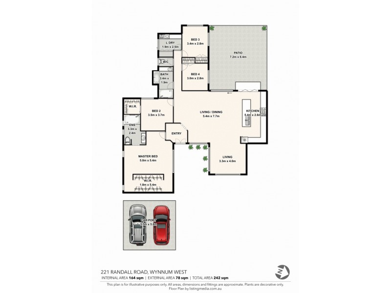 221 Randall Road, Wynnum West QLD 4178 Floorplan