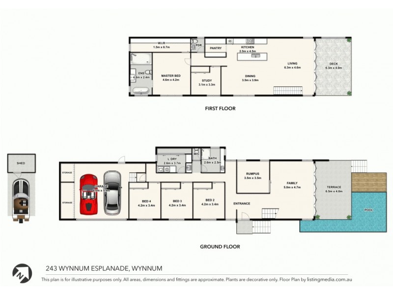243 Wynnum Esplanade, Wynnum QLD 4178 Floorplan
