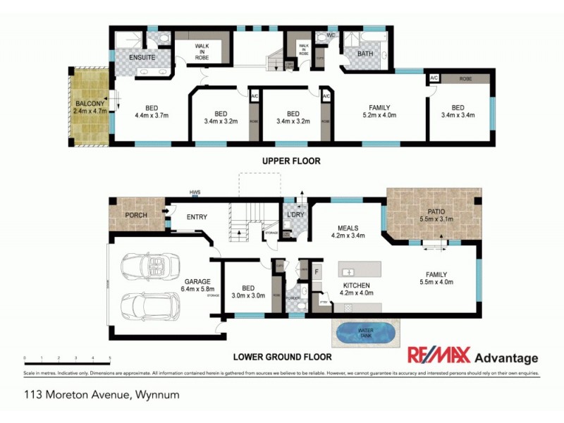 113 Moreton Avenue, Wynnum QLD 4178 Floorplan