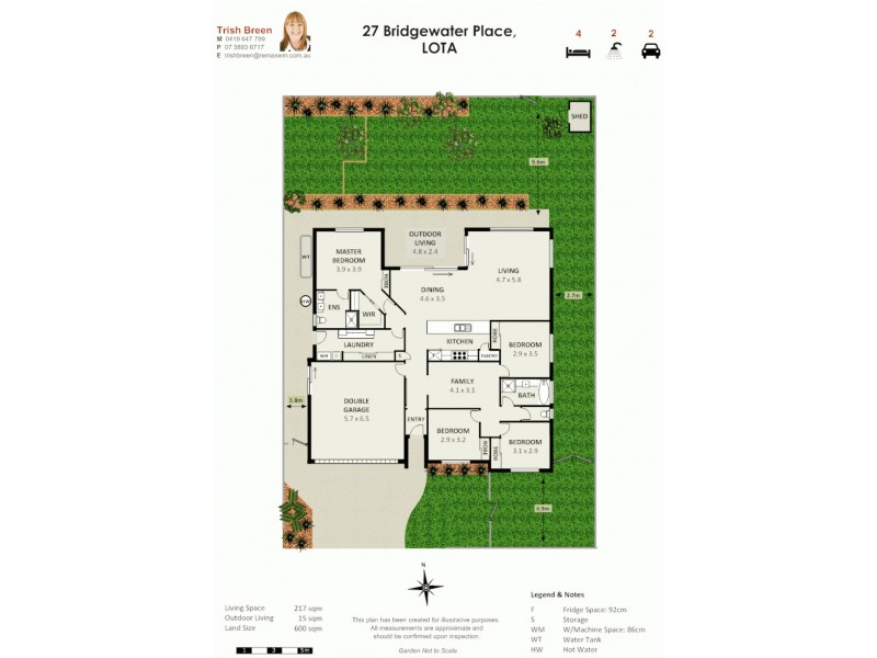 27 Bridgewater Pl, Lota QLD 4179 Floorplan
