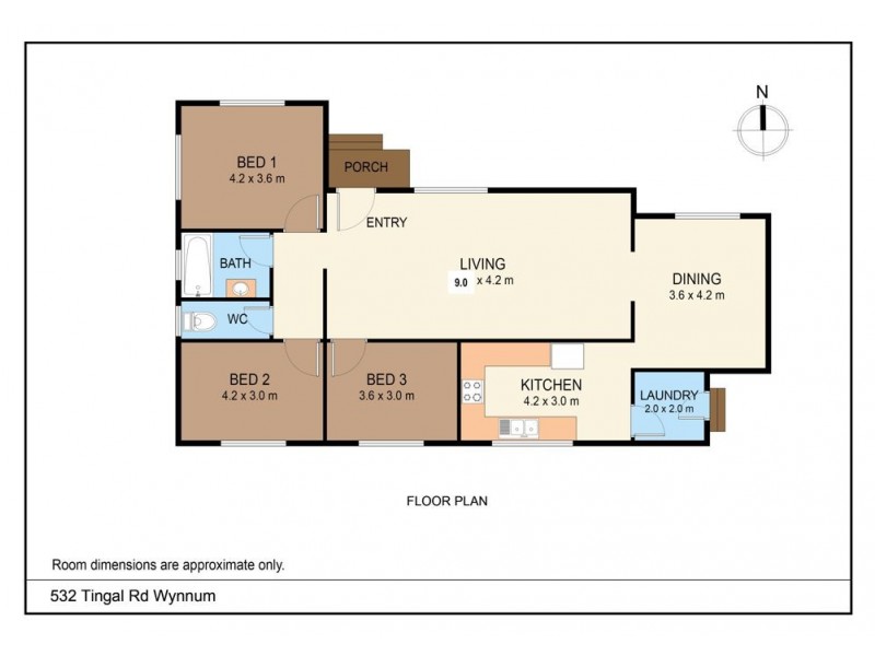 532 Tingal Road, Wynnum QLD 4178 Floorplan