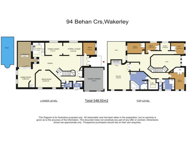 94 Behan Crescent, Wakerley QLD 4154 Floorplan