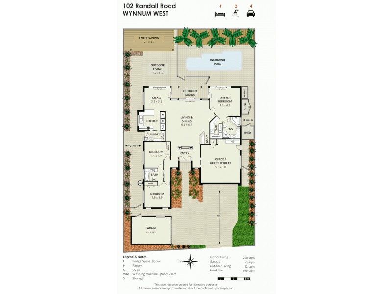 102 Randall Road, Wynnum West QLD 4178 Floorplan