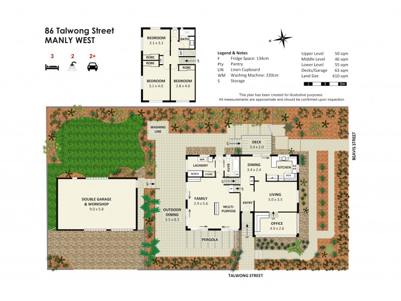 86 Talwong Street, Manly West QLD 4179 Floorplan