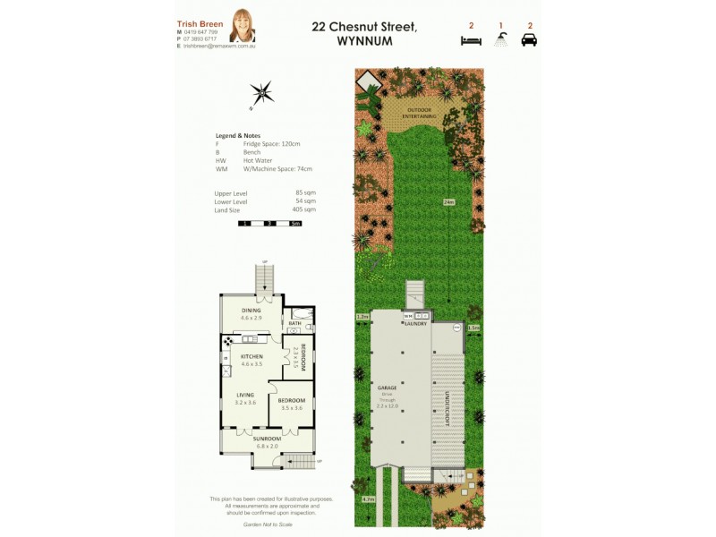 22 Chestnut St, Wynnum QLD 4178 Floorplan