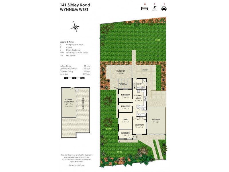 141 Sibley Road, Wynnum West QLD 4178 Floorplan