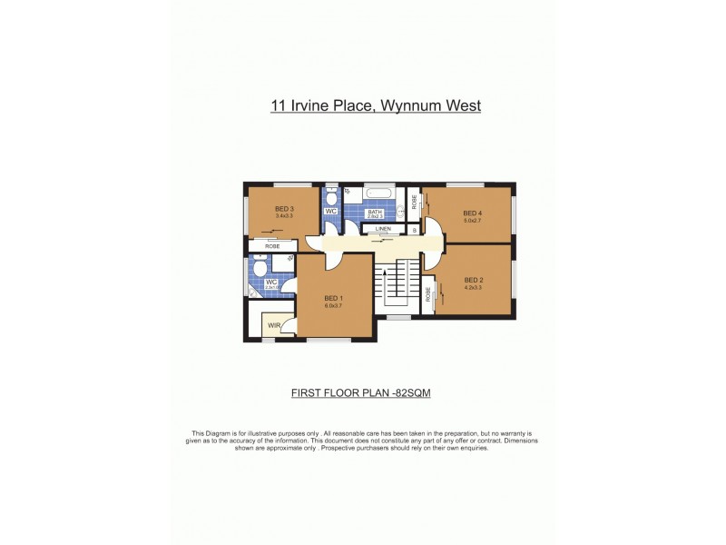 11 Irvine Place, Wynnum West QLD 4178 Floorplan