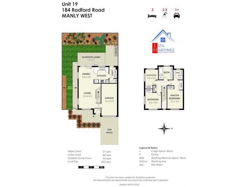 19/184 Radford Road, Manly West QLD 4179 Floorplan