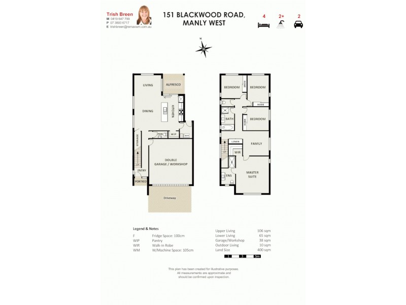 151 Blackwood Rd, Manly West QLD 4179 Floorplan