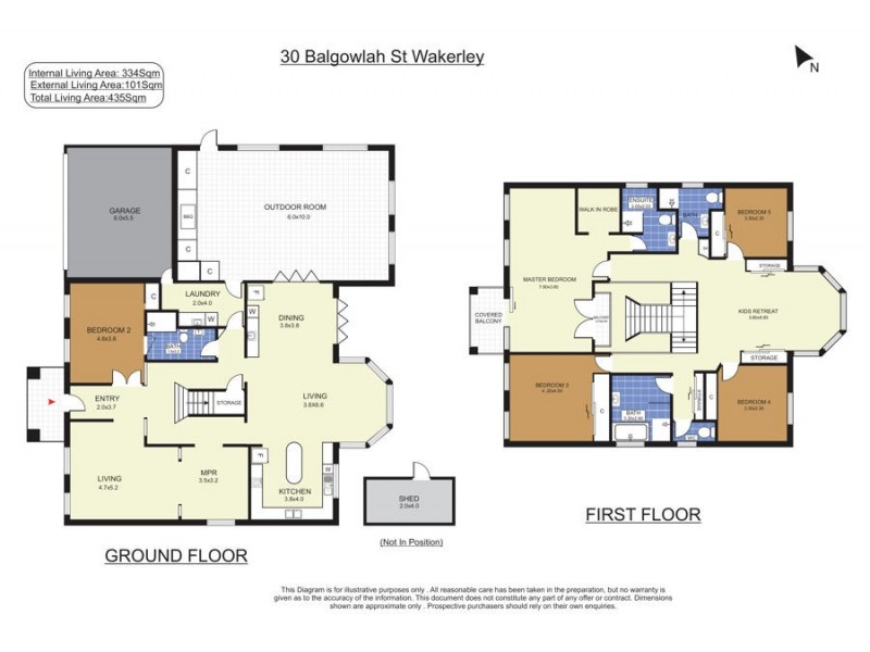 30 Balgowlah Street, Wakerley QLD 4154 Floorplan