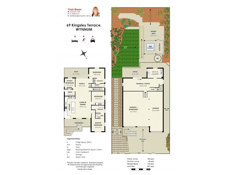 69 Kingsley Tce, Wynnum QLD 4178 Floorplan