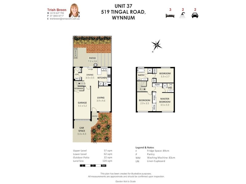 37/519 Tingal Rd, Wynnum QLD 4178 Floorplan