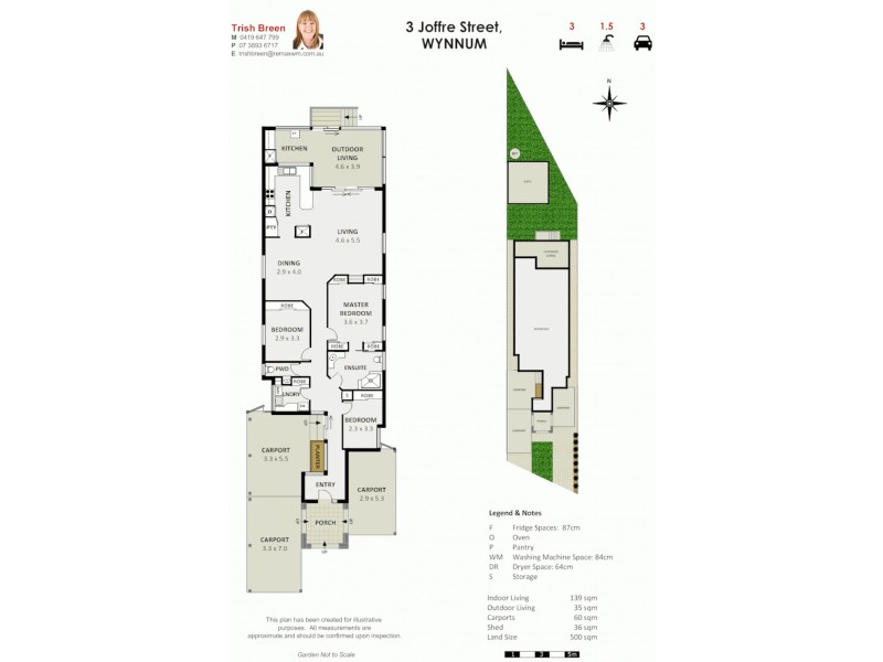 3 Joffre St, Wynnum QLD 4178 Floorplan