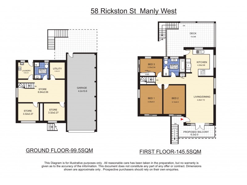 58 Rickston Street, Manly West QLD 4179 Floorplan
