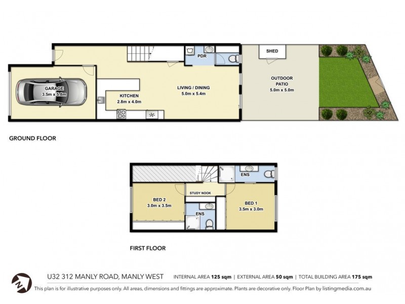 32 312 Manly Rd, Manly West QLD 4179 Floorplan