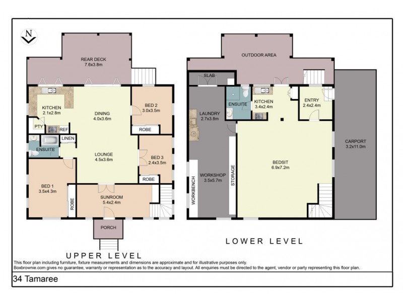 34 Tamaree Avenue, Wynnum QLD 4178 Floorplan