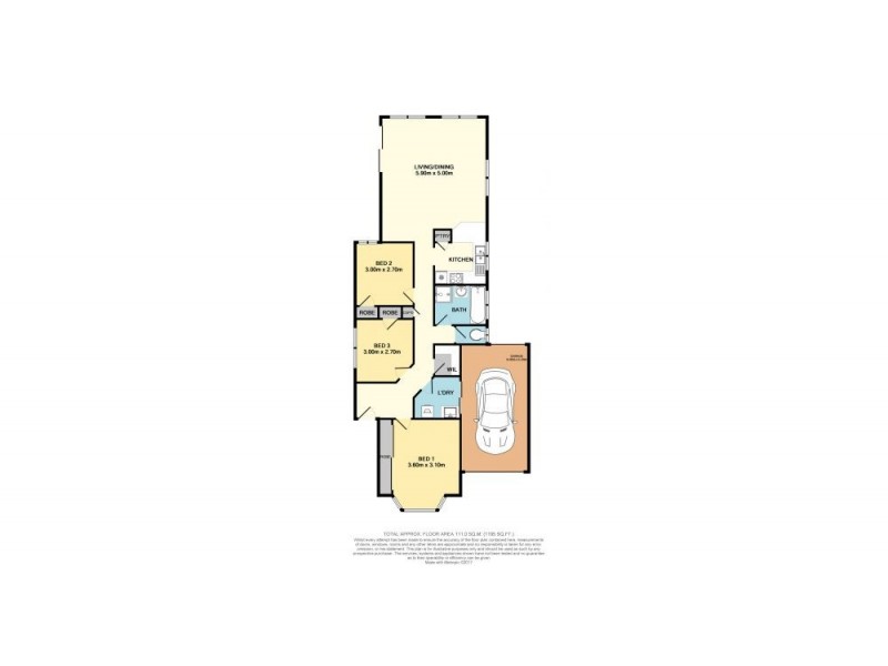 4 Magdalene Street, Wynnum West QLD 4178 Floorplan