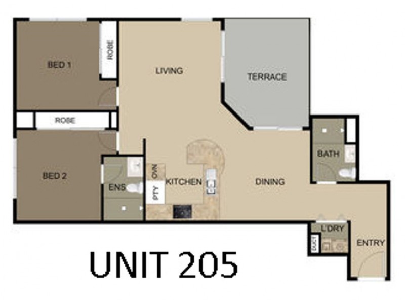 205/177 Melville Terrace, Manly QLD 4179 Floorplan
