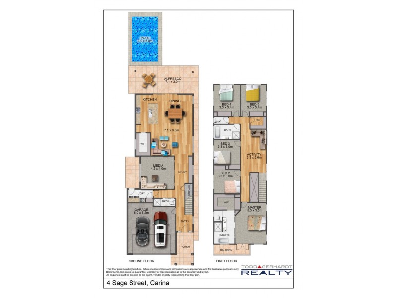4 Sage Street, Carina QLD 4152 Floorplan