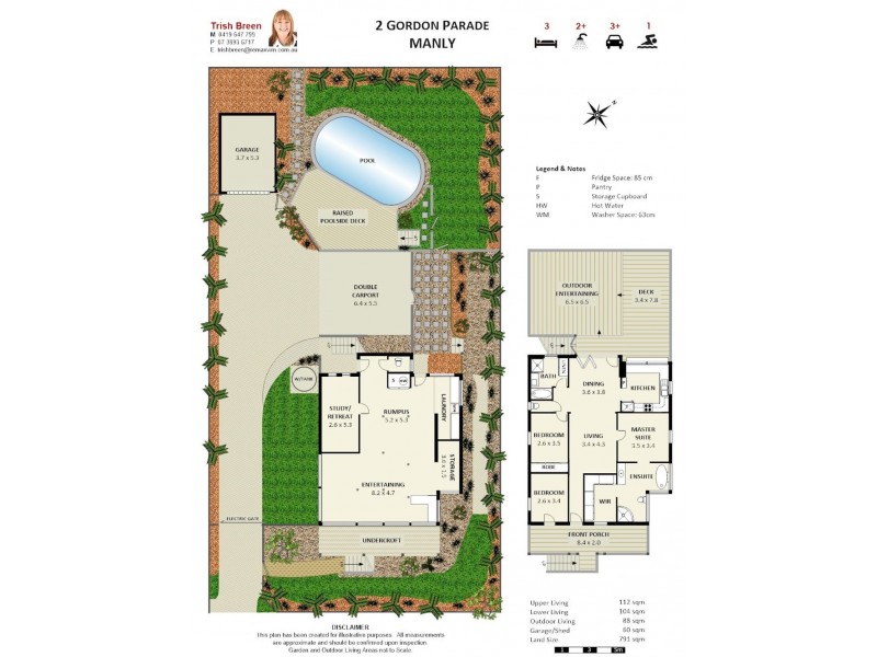 2 Gordon Parade, Manly QLD 4179 Floorplan