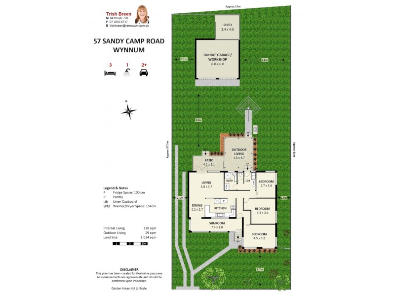 57 Sandy Camp Rd, Wynnum QLD 4178 Floorplan