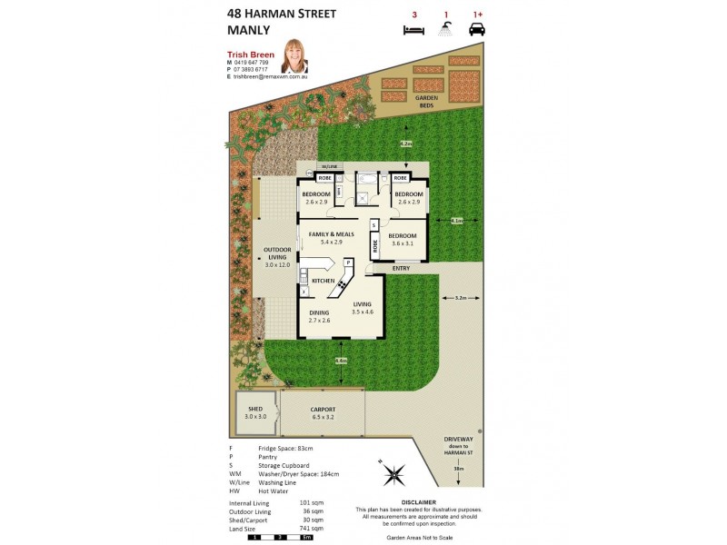 48 Harman St, Manly QLD 4179 Floorplan