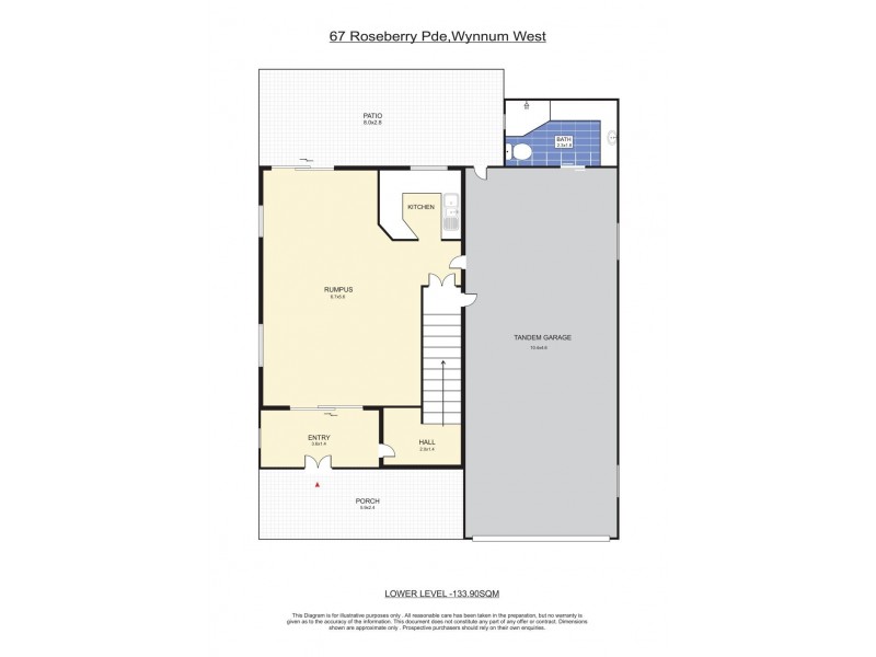 67 Roseberry Parade, Wynnum West QLD 4178 Floorplan