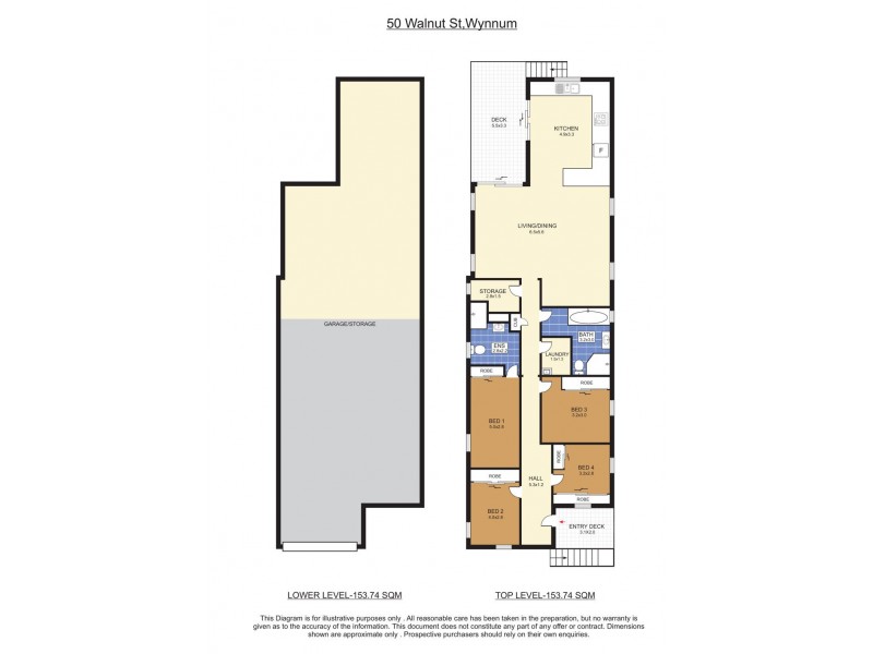 50 Walnut Street, Wynnum QLD 4178 Floorplan