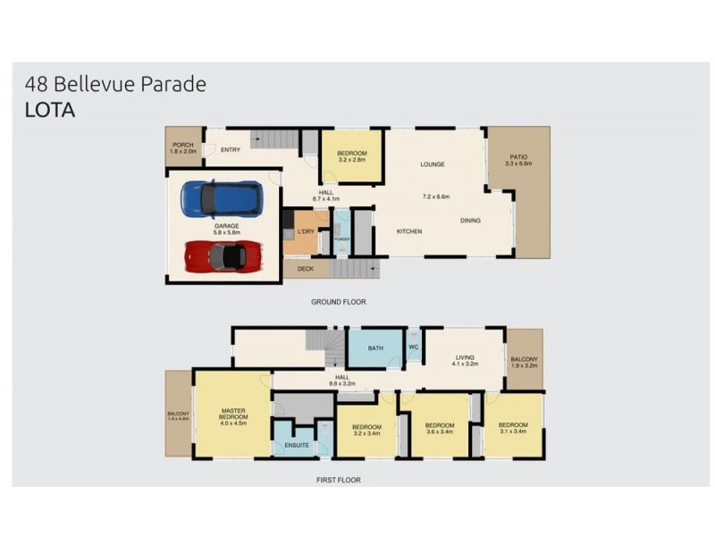 48 Bellevue Parade, Lota QLD 4179 Floorplan