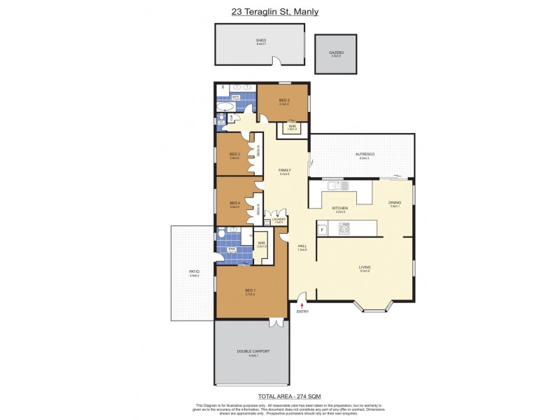 23 Teraglin Street, Manly West QLD 4179 Floorplan