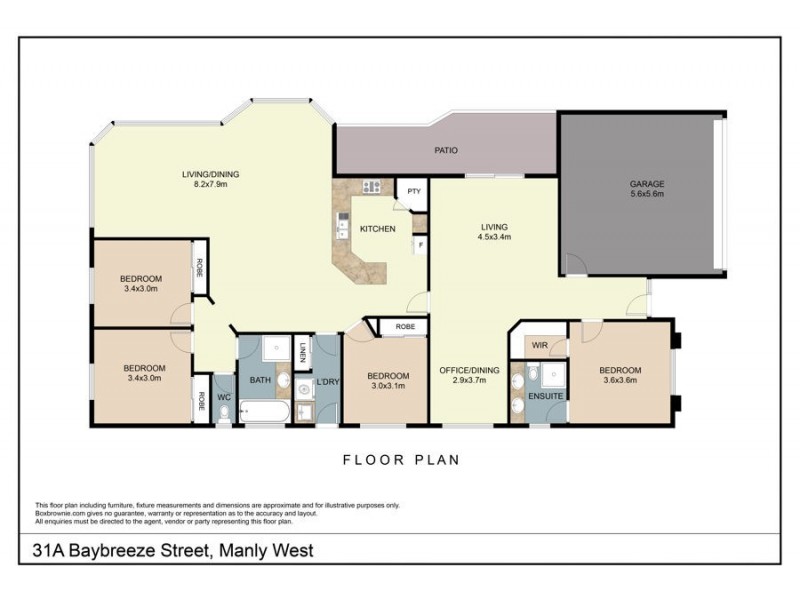 31a Baybreeze Street, Manly West QLD 4179 Floorplan