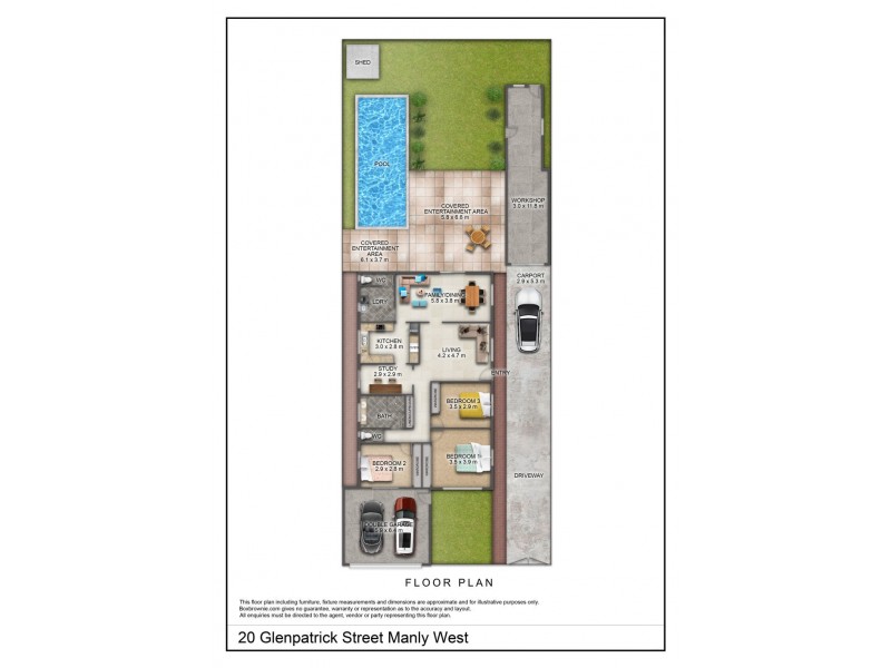 20 Glenpatrick Street, Manly West QLD 4179 Floorplan