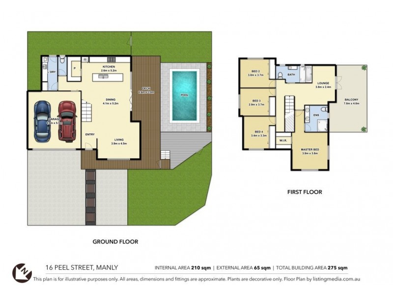 16 Peel Street, Manly QLD 4179 Floorplan