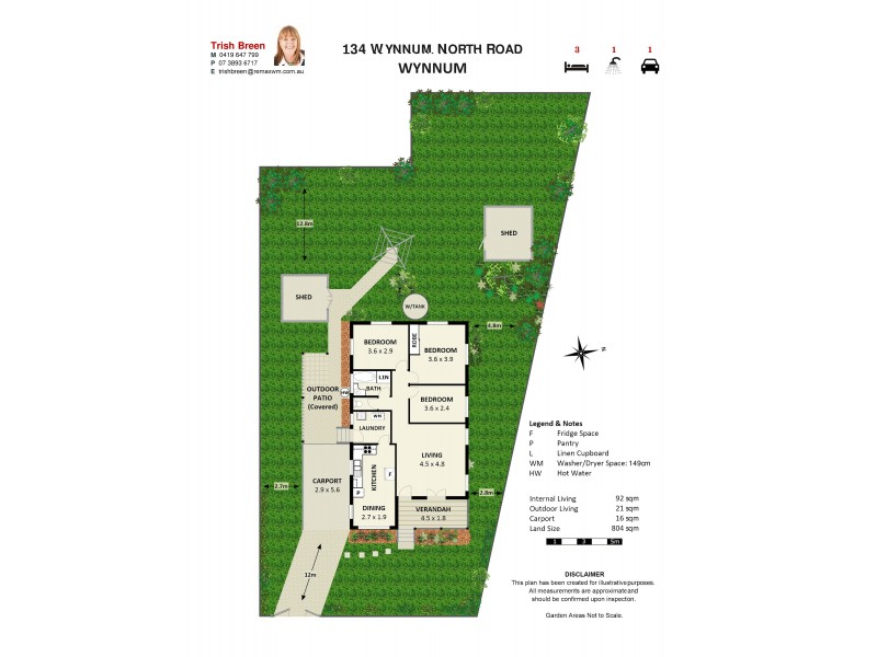 134 Wynnum North Road, Wynnum QLD 4178 Floorplan