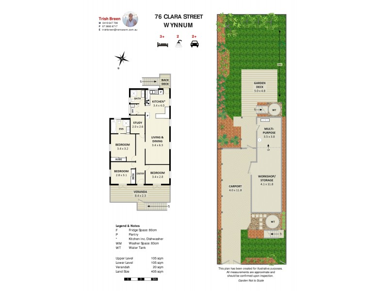 76 Clara Street, Wynnum QLD 4178 Floorplan