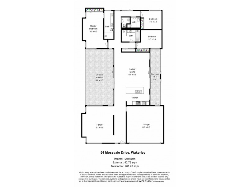 54 Mossvale Drive, Wakerley QLD 4154 Floorplan