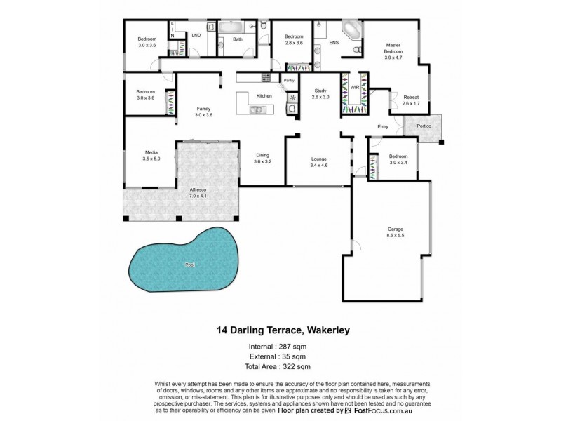 14 Darling Terrace, Wakerley QLD 4154 Floorplan