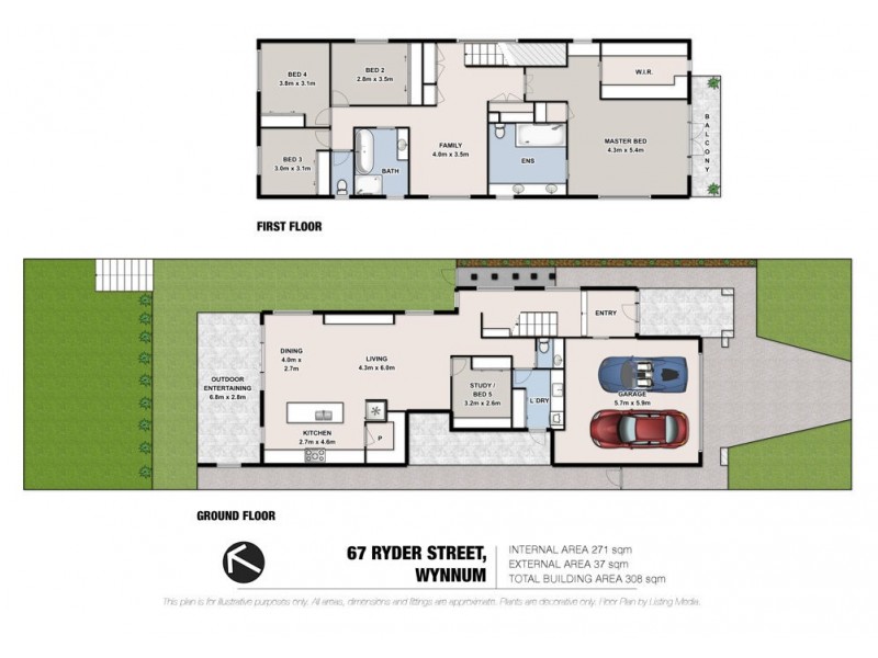 67 Ryder Street, Wynnum QLD 4178 Floorplan