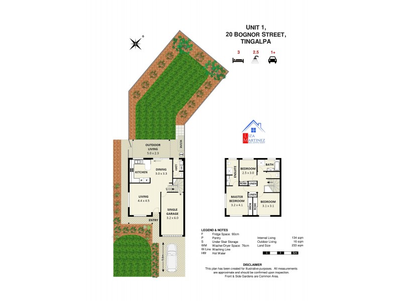 1/20 Bognor Street, Tingalpa QLD 4173 Floorplan