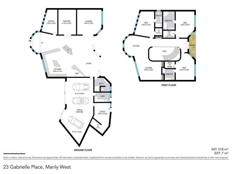 23 Gabrielle Place, Manly West QLD 4179 Floorplan