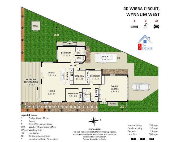 40 Wirra Circuit, Wynnum West QLD 4178 Floorplan