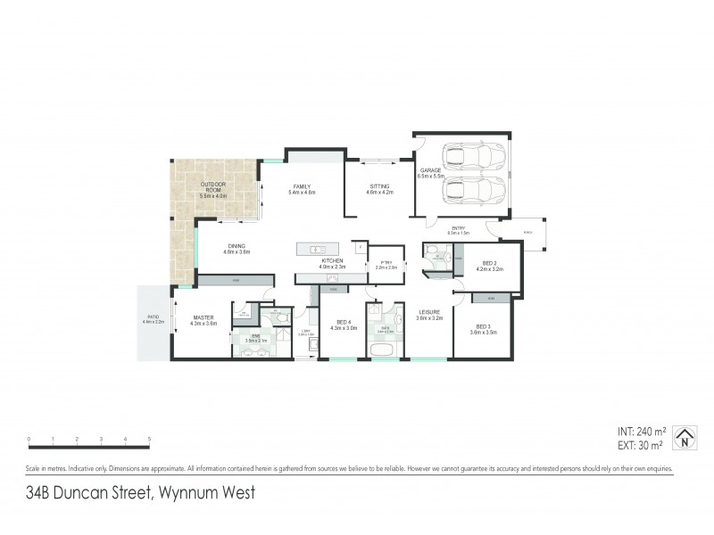 34B DUNCAN STREET, Wynnum West QLD 4178 Floorplan