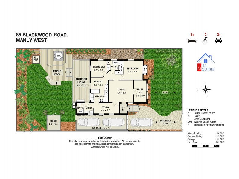 85 Blackwood Road, Manly West QLD 4179 Floorplan