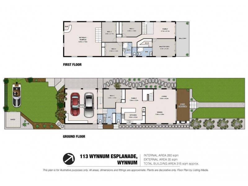 113 Wynnum Esplanade, Wynnum QLD 4178 Floorplan